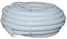 Гофра ПЛЛ НГ негорючая Промрукав Д=20 легкая с протяжкой белый (100м) картинка